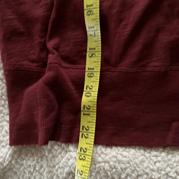 WILT Womens Top Small Burgundy Red Easy Layered Pullover Whimsigoth Fall - Picture 10 of 12